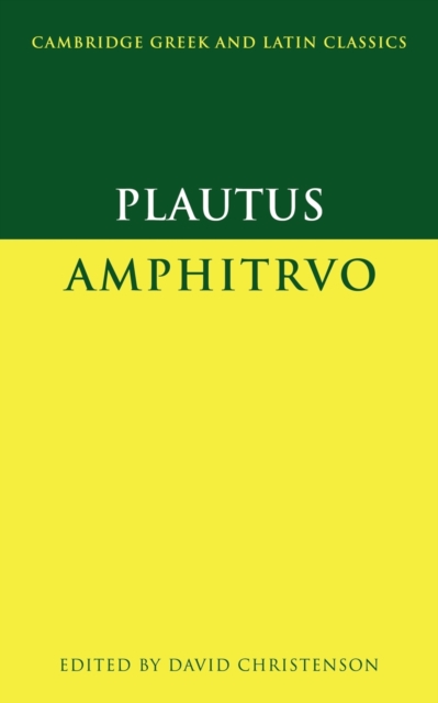 Plautus: Amphitruo, Paperback / softback Book