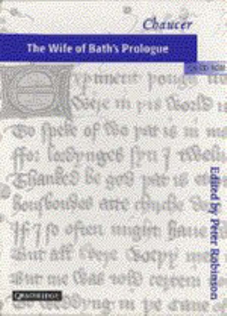Chaucer: The Wife of Bath's Prologue on CD-ROM, CD-ROM Book