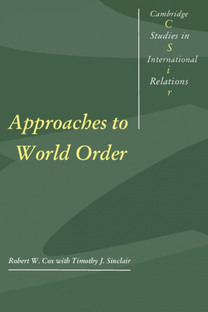 Approaches to World Order, Paperback / softback Book