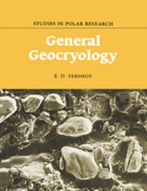 General Geocryology, Hardback Book