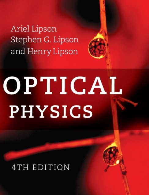 Optical Physics, Hardback Book