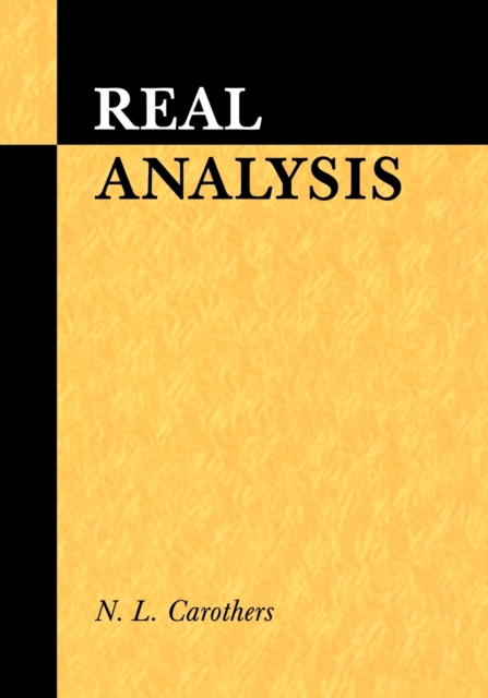 Real Analysis, Paperback / softback Book
