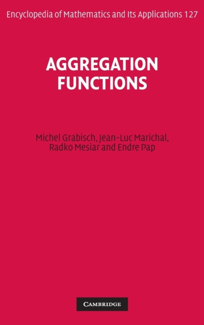 Aggregation Functions, Hardback Book