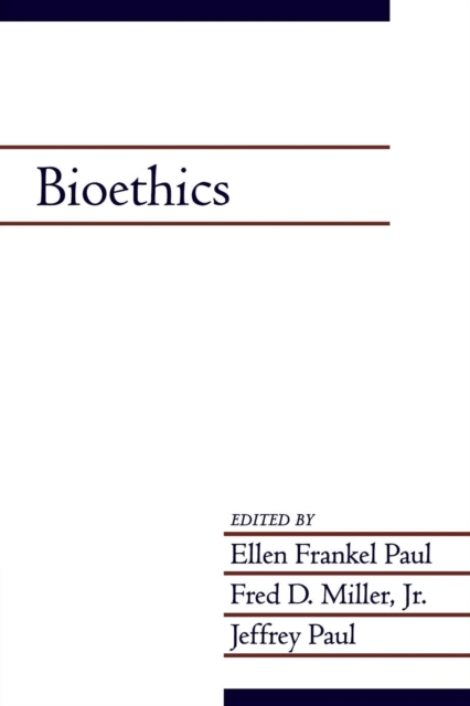 Bioethics: Volume 19, Part 2, Paperback / softback Book