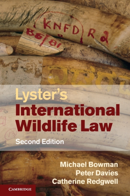 Lyster's International Wildlife Law, Paperback / softback Book