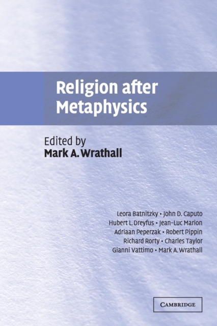 Religion after Metaphysics, Paperback / softback Book