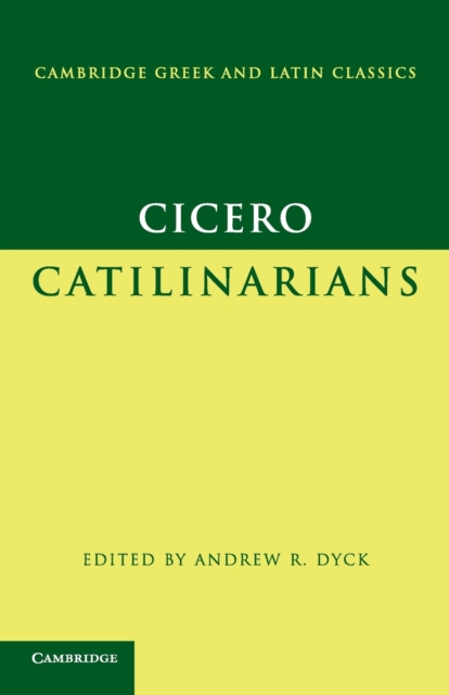 Cicero: Catilinarians, Paperback / softback Book