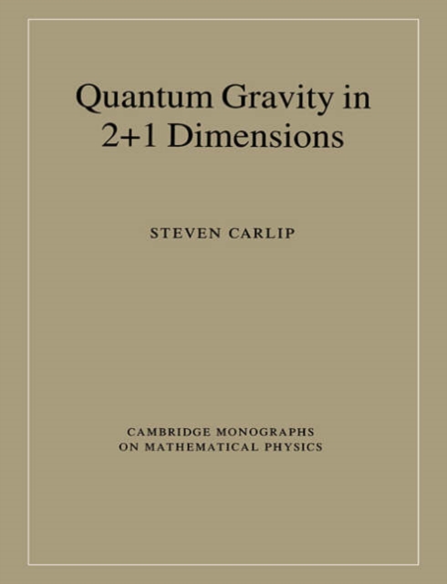 Quantum Gravity in 2+1 Dimensions, Paperback / softback Book