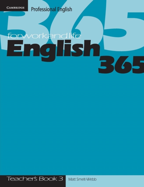 English365 3 Teacher's Book, Paperback / softback Book