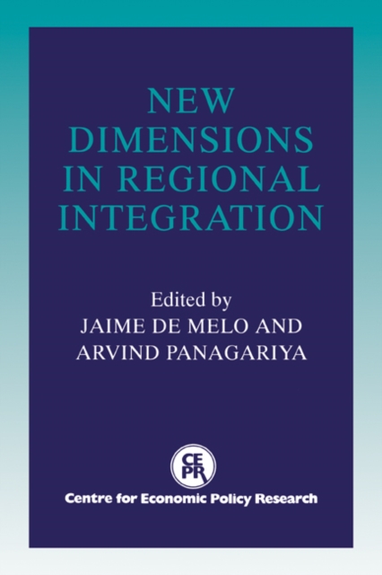 New Dimensions in Regional Integration, Paperback / softback Book