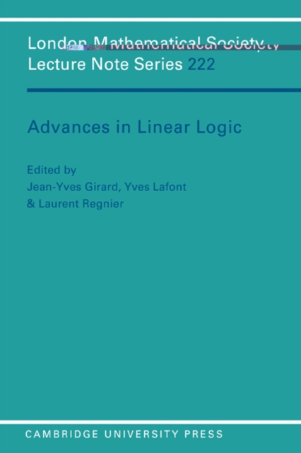 Advances in Linear Logic, Paperback / softback Book