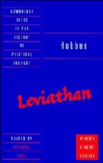 Hobbes: Leviathan : Revised student edition, Hardback Book