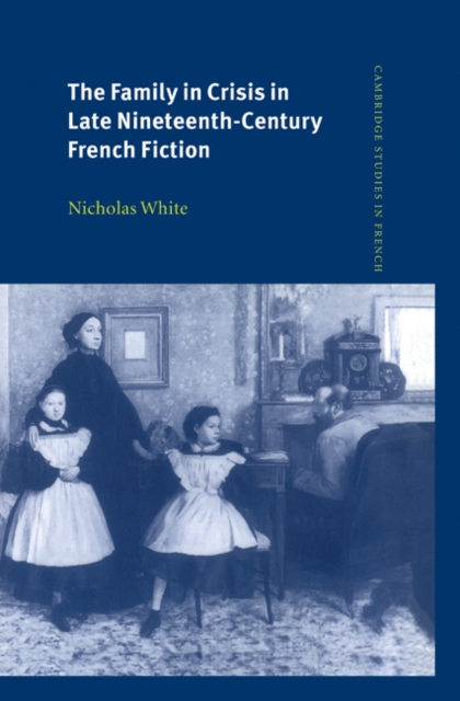 The Family in Crisis in Late Nineteenth-Century French Fiction, Hardback Book