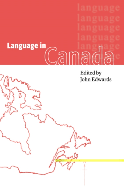 Language in Canada, Hardback Book