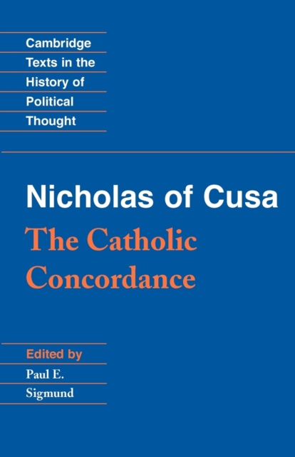 Nicholas of Cusa: The Catholic Concordance, Paperback / softback Book