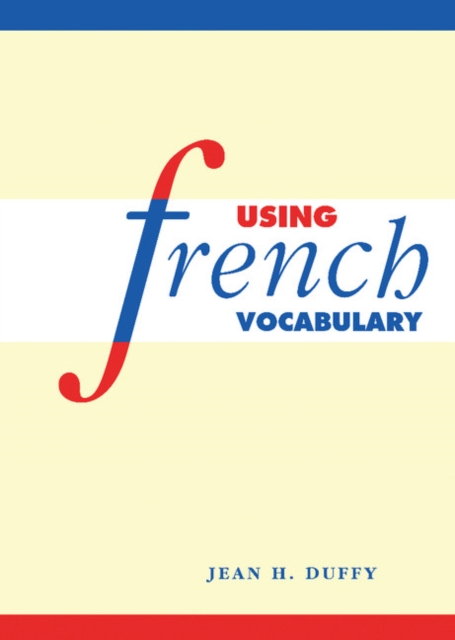 Using French Vocabulary, Hardback Book