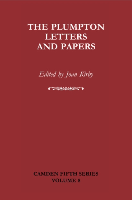 The Plumpton Letters and Papers, Hardback Book
