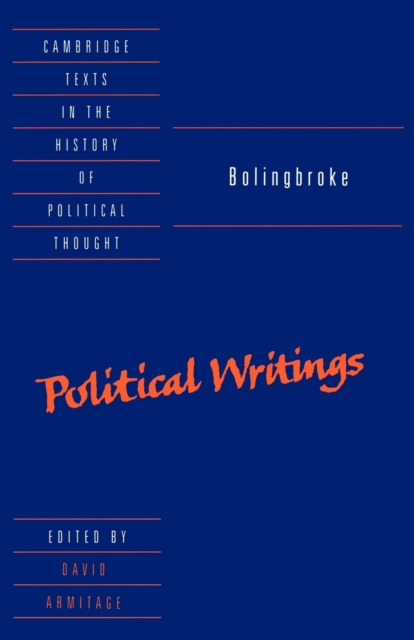 Bolingbroke: Political Writings, Paperback / softback Book
