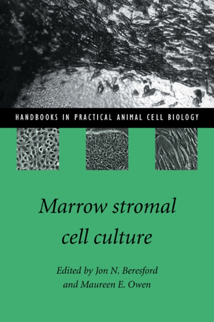 Marrow Stromal Cell Culture, Paperback / softback Book
