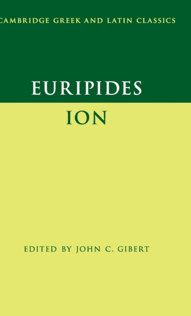 Euripides: Ion, Hardback Book