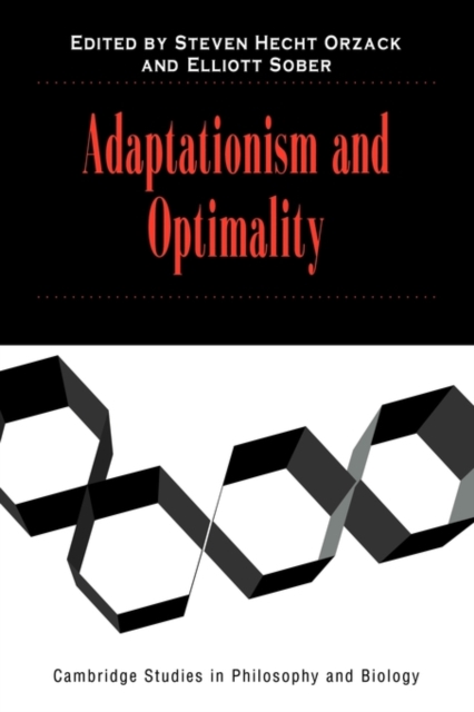 Adaptationism and Optimality, Paperback / softback Book