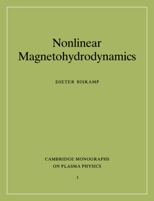 Nonlinear Magnetohydrodynamics, Paperback / softback Book