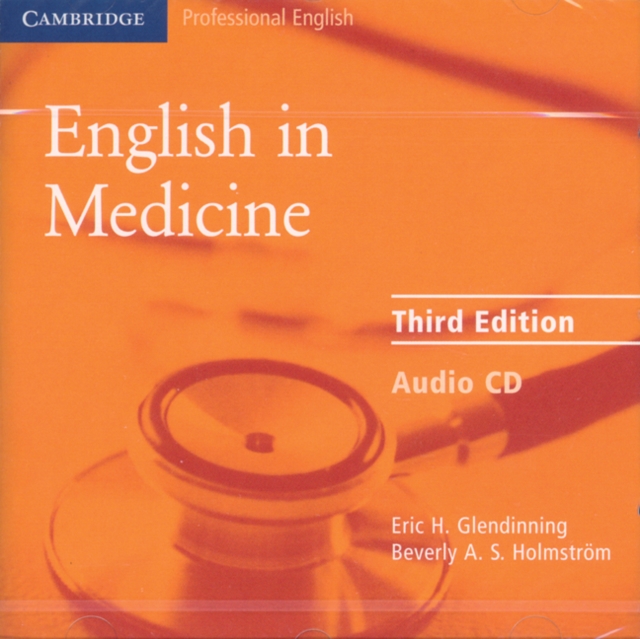 English in Medicine Audio CD : A Course in Communication Skills, CD-Audio Book