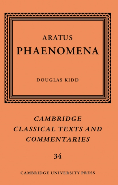 Aratus: Phaenomena, Paperback / softback Book