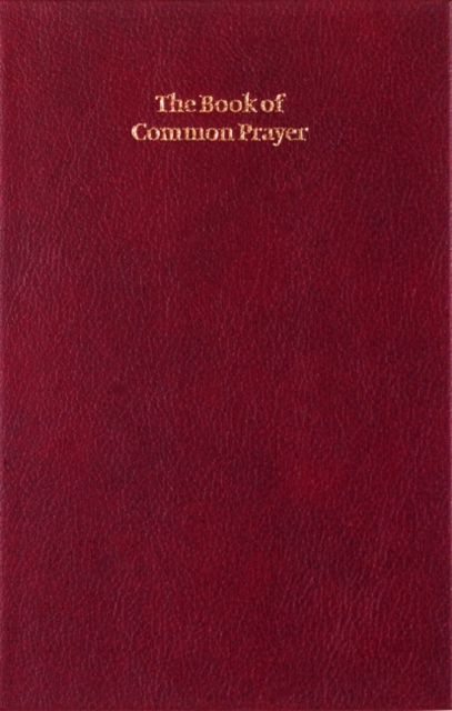 Book of Common Prayer, Enlarged Edition, Burgundy, CP420 701B Burgundy, Leather / fine binding Book