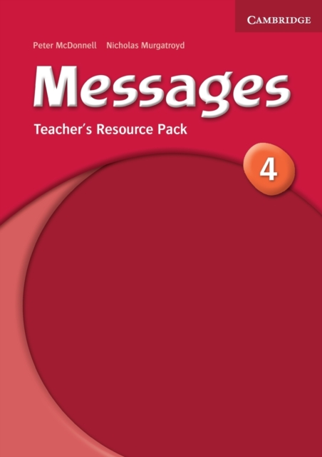 Messages 4 Teacher's Resource Pack, Paperback / softback Book