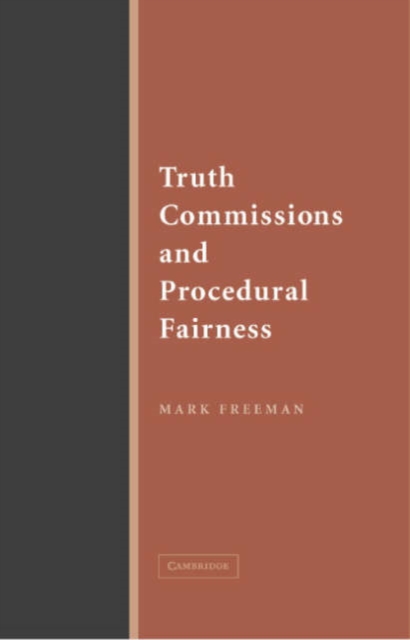 Truth Commissions and Procedural Fairness, Paperback / softback Book