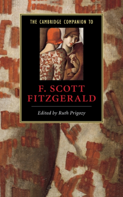 The Cambridge Companion to F. Scott Fitzgerald, Hardback Book