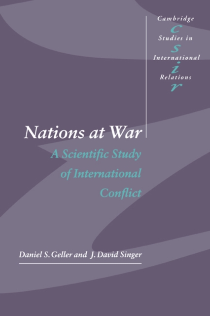 Nations at War : A Scientific Study of International Conflict, Paperback / softback Book