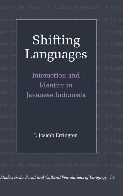 Shifting Languages, Hardback Book