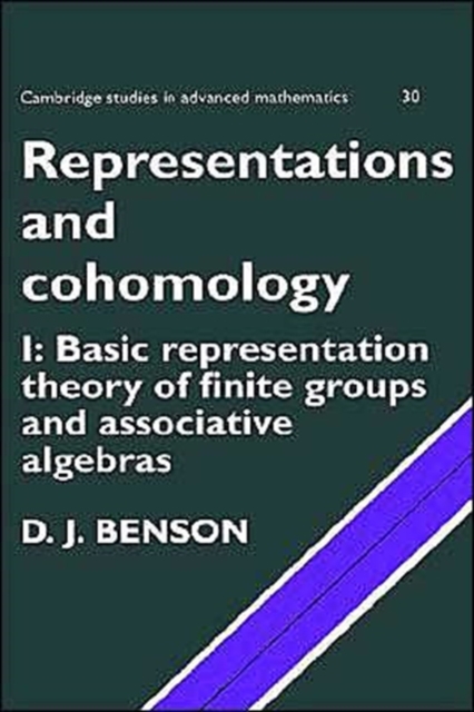 Representations and Cohomology: Volume 1, Basic Representation Theory of Finite Groups and Associative Algebras, Paperback / softback Book