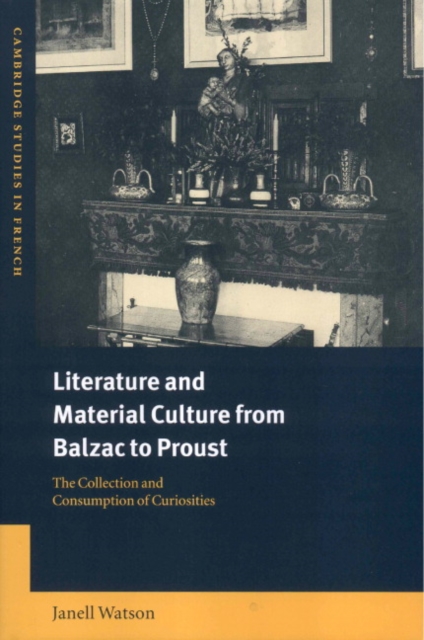 Literature and Material Culture from Balzac to Proust : The Collection and Consumption of Curiosities, Hardback Book