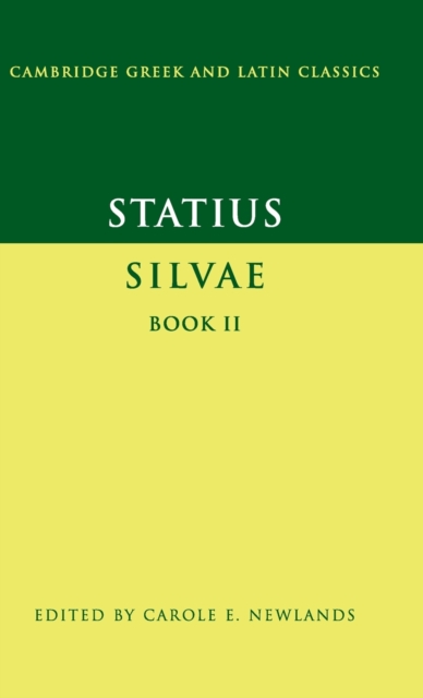 Statius: Silvae Book II, Hardback Book