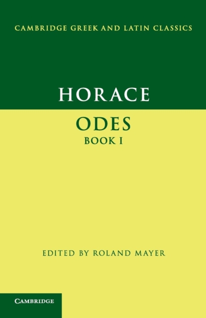 Horace: Odes Book I, Paperback / softback Book
