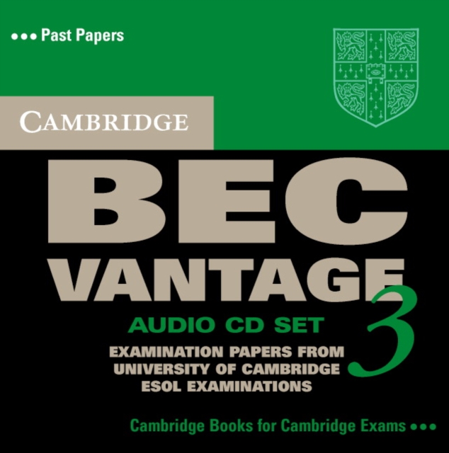 Cambridge BEC Vantage 3 Audio CD Set (2 CDs), CD-Audio Book