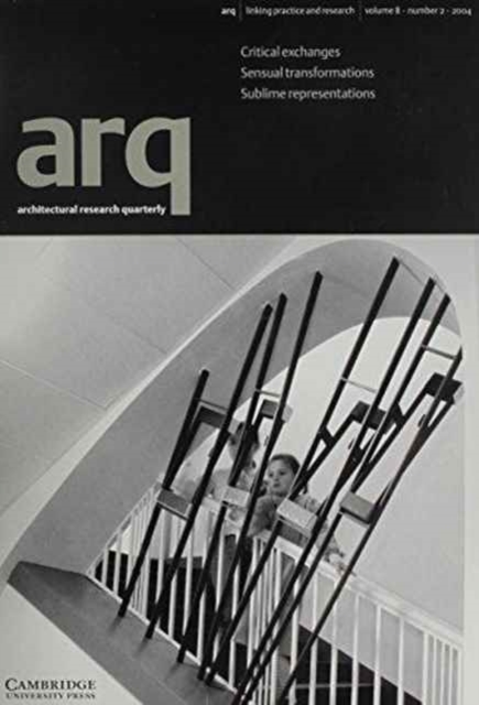 arq: Architectural Research Quarterly: Volume 8, Part 2, Paperback / softback Book