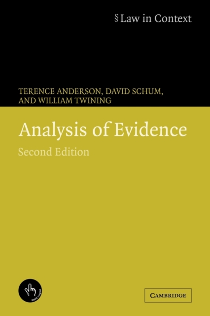 Analysis of Evidence, Paperback / softback Book