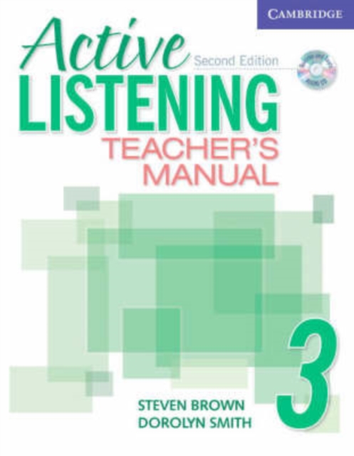 Active Listening 3 Teacher's Manual with Audio CD, Multiple-component retail product Book