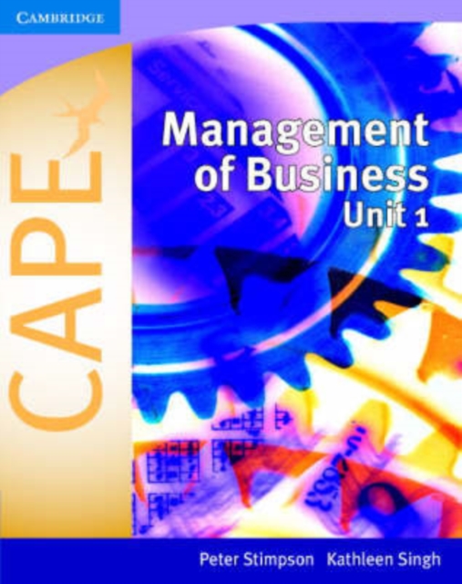 Management of Business for CAPE® Unit 1, Paperback / softback Book