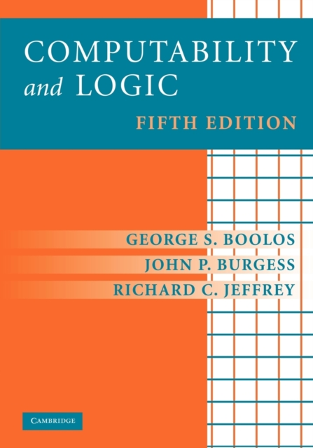 Computability and Logic, Paperback / softback Book
