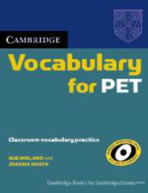 Cambridge Vocabulary for PET Edition without answers, Paperback / softback Book
