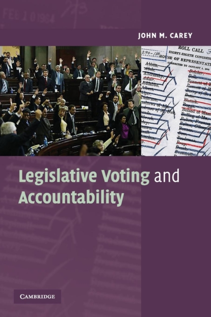 Legislative Voting and Accountability, Paperback / softback Book