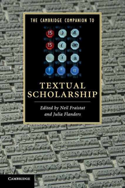 The Cambridge Companion to Textual Scholarship, Paperback / softback Book