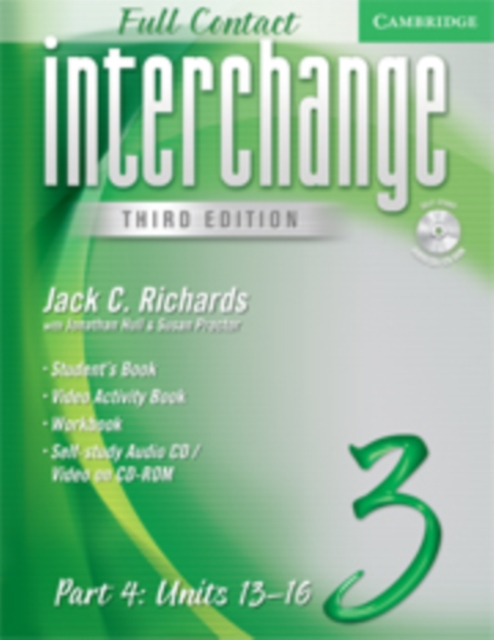 Interchange Third Edition Full Contact Level 3 Part 4 Units 13-16, Mixed media product Book