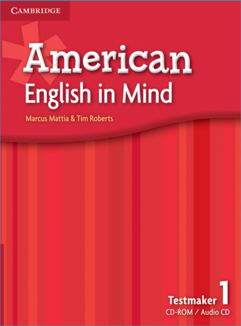 American English in Mind Level 1 Testmaker Audio Cd and Cd-rom, Mixed media product Book