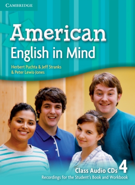 American English in Mind Level 4 Class Audio CDs (4), CD-Audio Book